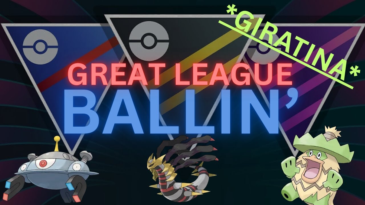 В Великой Лиге команда SHADOW Magnezone Giratina Ludicolo просто БОМБА в PokemonGo!