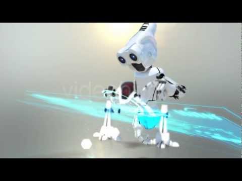 ARTIFICIAL INTELLIGENCE ROBOT ANIMATION - AFTER EFFECTS TEMPLATE - YouTube