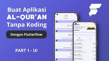 Tutorial #flutterflow Indonesia | Buat aplikasi Qur