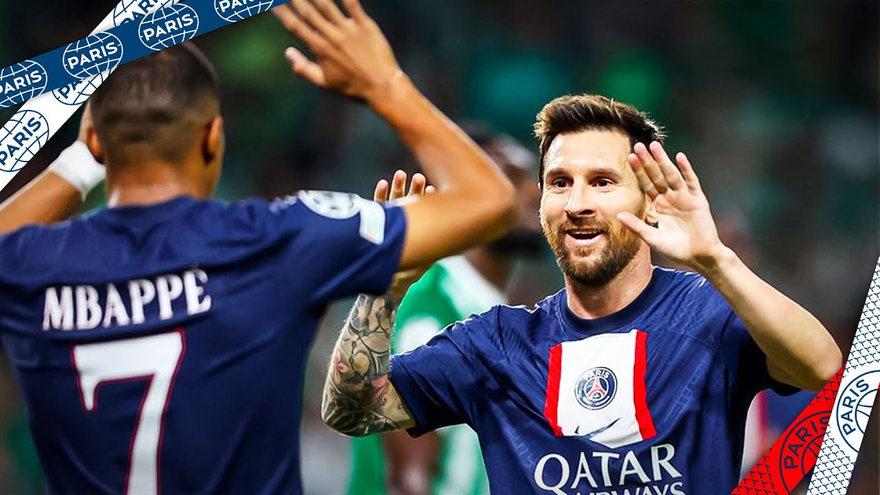 Mbapp messi best moments in ligue 1 21 22 youtube
