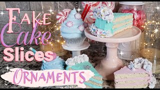 HOW TO MAKE FAKE CAKE SLICES!