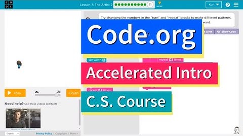 The Artist 2 - Lesson 7.11 Tutorial with Answers - Code.org Accelerated Intro to CS Course