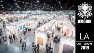 GMONIK at LA Art Show 2019