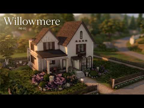 Willowmere: A Cozy American Cottage 🌿 Sims 4 ASMR Build ✨