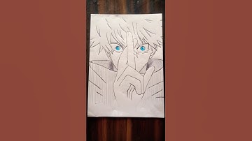 Gojo using 😈 Domain expansion 🗿 #jujutsukaisen #animeedit #anime #gojo#drawing #animedrawing