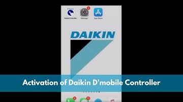 Activation of Daikin D