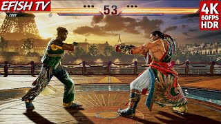 Eddy Gordo vs Feng Wei (Hardest AI) - Tekken 8