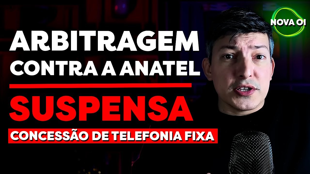 🚨OIBR3: R$ 0,59 - SUSPENSÃO DA ARBITRAGEM OI X ANATEL NA CCI.