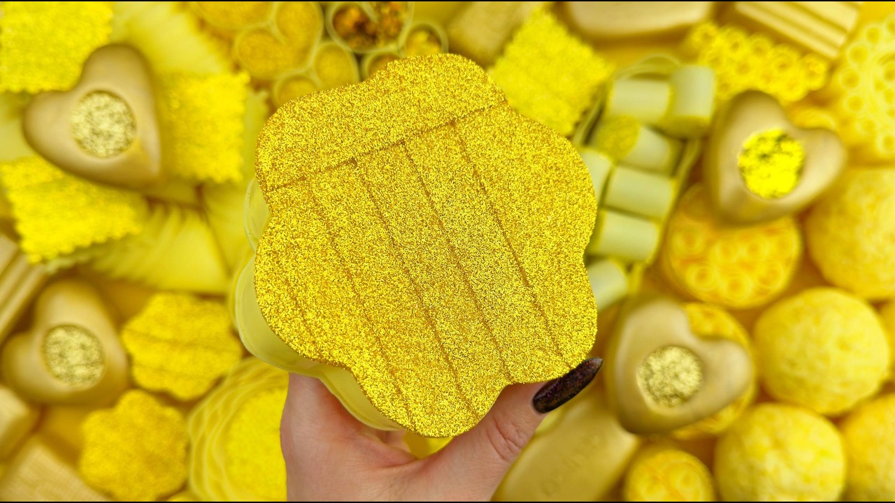 [ASMR] Ultimate Satisfying Soap Crumbles & Glitter Foam Destruction | Extreme Crunchy Tingles