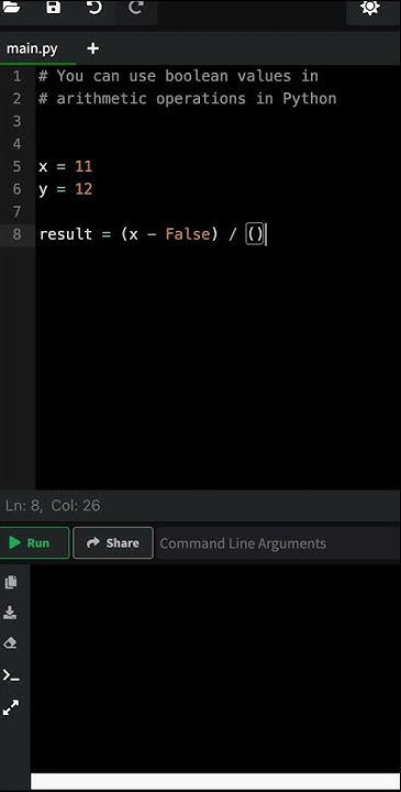 Python Tips 2021 | You can use boolean values in arithmetic operations ...