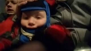 Hilarious reaction from kid on Sea Dragon.WHEN IS IT GONNA STOP! I WAS IN THE AIR!
