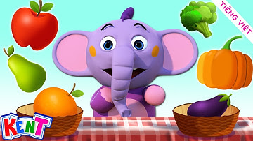 Video Học Mầm Non Cho Bé | Tìm hiểu Rau củ quả | Fruits And Vegetables