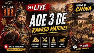 Age of Empires 3 Live ⚔️ Climbing Ranked | Noob to Pro