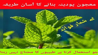 Majun Podina (معجون پودینہ) by Hakeem Barkat Ali