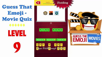Guess That Emoji - Movie Quiz Level 9 - All Answers - Walkthrough ( By GMonks Entertainment )