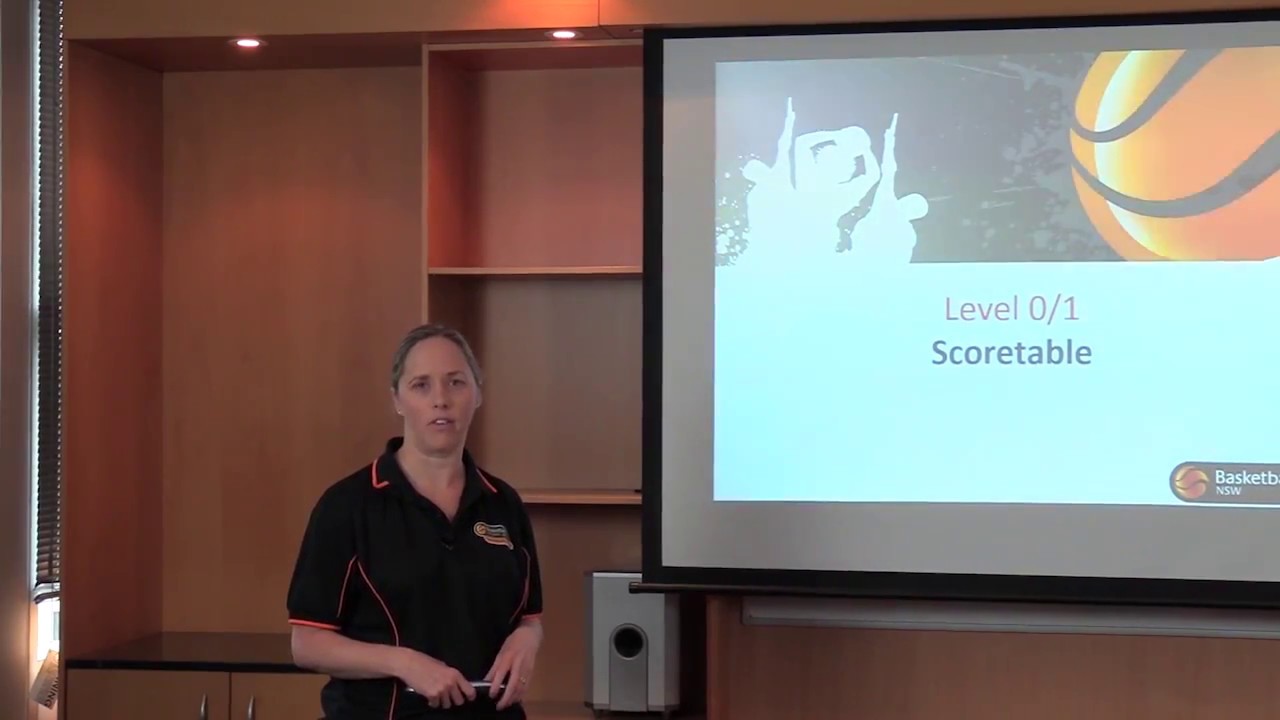 Basketball NSW Level 0/1 Scoretable YouTube