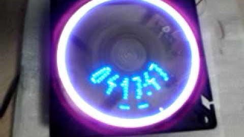 Propeller Clock Atmega32 :)