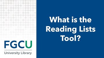 Introduction to FGCU Library