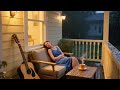 Night Routine Rain Sleep Stream for Quiet Nights with Piano Music