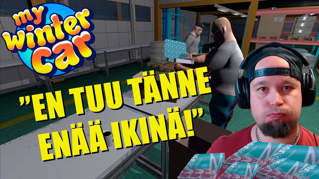 ENSIMMÄINEN TYÖPÄIVÄ TEHTAALLA! | My Winter Car #21