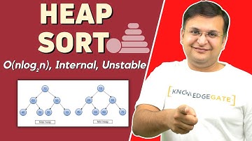 2.6 Heap Sort Algorithm | Heapify Method | Basic Concepts, Dry Run, and Analysis of Heap Sort