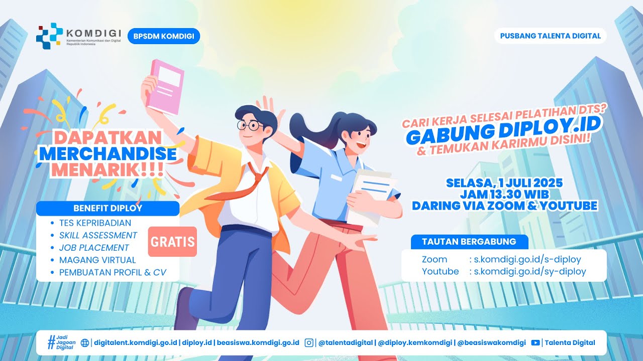 Sosialisasi Pemberdayaan Talenta Digital melalui platform Diploy.id