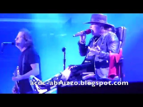 AC/DC + Axl Rose Dirty Deeds Done Dirt Cheap Lisbon 2016