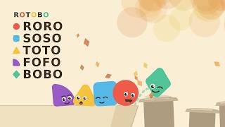 BOBO Joins! Five Shapes, One Song | ROTOBO Ep.10 Β· Shapes & Rhythm, No Words
