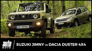 Dacia Duster 4x4 vs Suzuki Jimny (2019) : duel au sommet