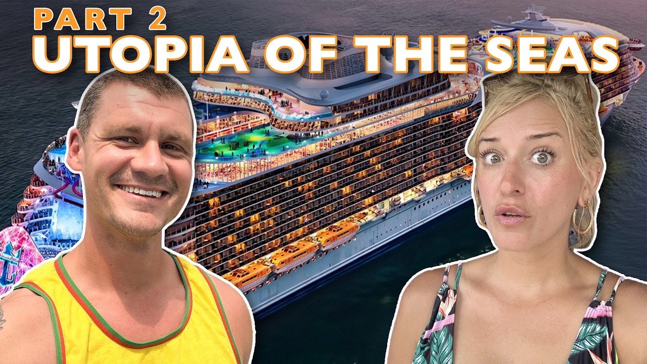 We Went To Royal Caribbean's PRIVATE Island & Behind The Scenes On Board | Utopia Of The Seas Part 2