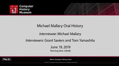 Oral History of Michael Mallary