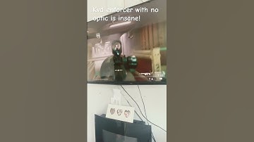 Kvd enforcer with no optic is still op! #cod #codwarzone