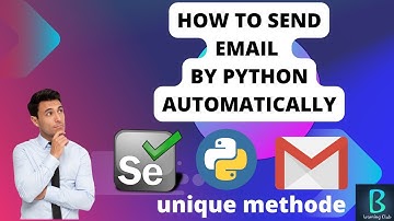 How To Send Email By Python Automatically - New unique method