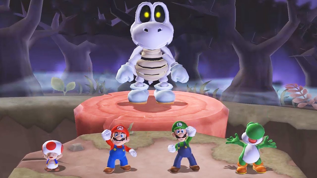 Mario Party 9 Boss Rush Toad Mario Luigi Yoshi