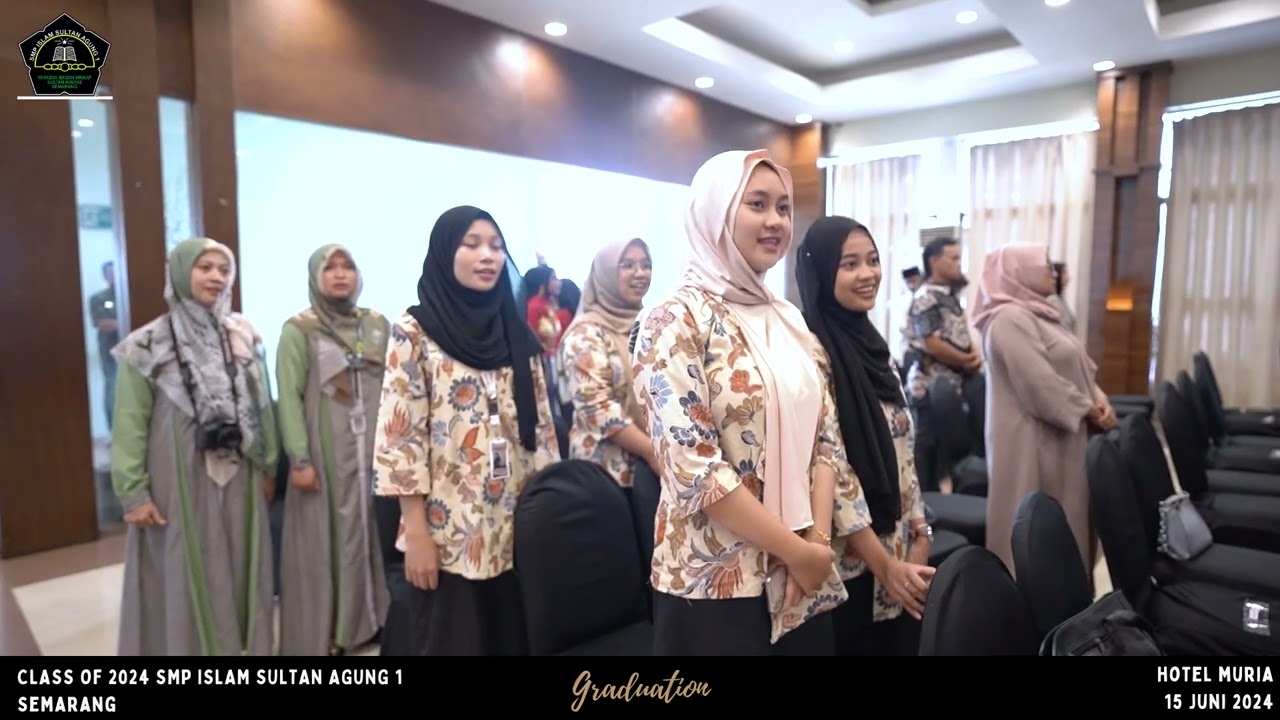 Graduation Class Of 2024 SMP Islam Sultan Agung 1 Semarang