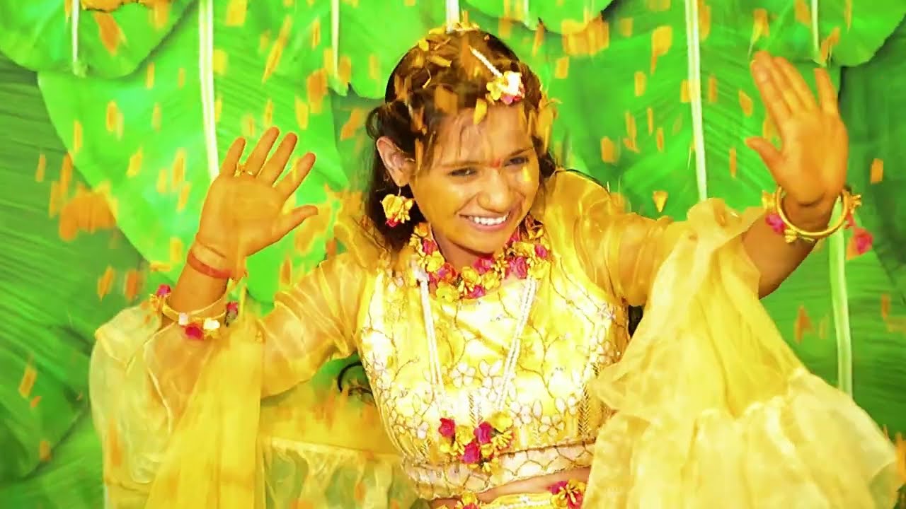BRIDE HALDI  | 4K VIDEO | THE BRIDE SWAPNA | 2025 || HALDI  ||  RISHI PHOTORAPHY 📸 { 8897685943 }