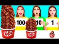 100 Layers of Food Challenge | Fantastic Food Hacks