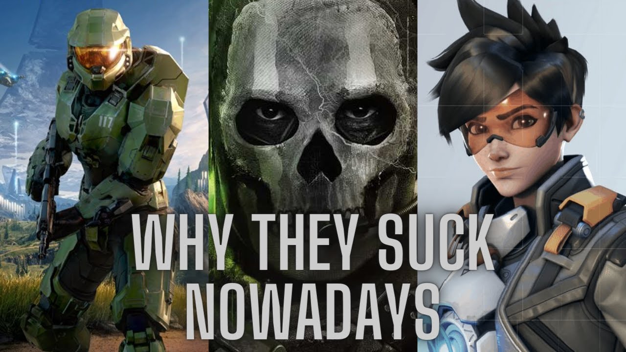 Why VIDEO GAMES Nowadays SUCK The DECLINE Of GAMING And Why Call Of 