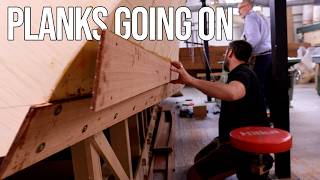 The Final Finish Emerges As The Outer Planking Layers Go On | Building Temptress Ep48