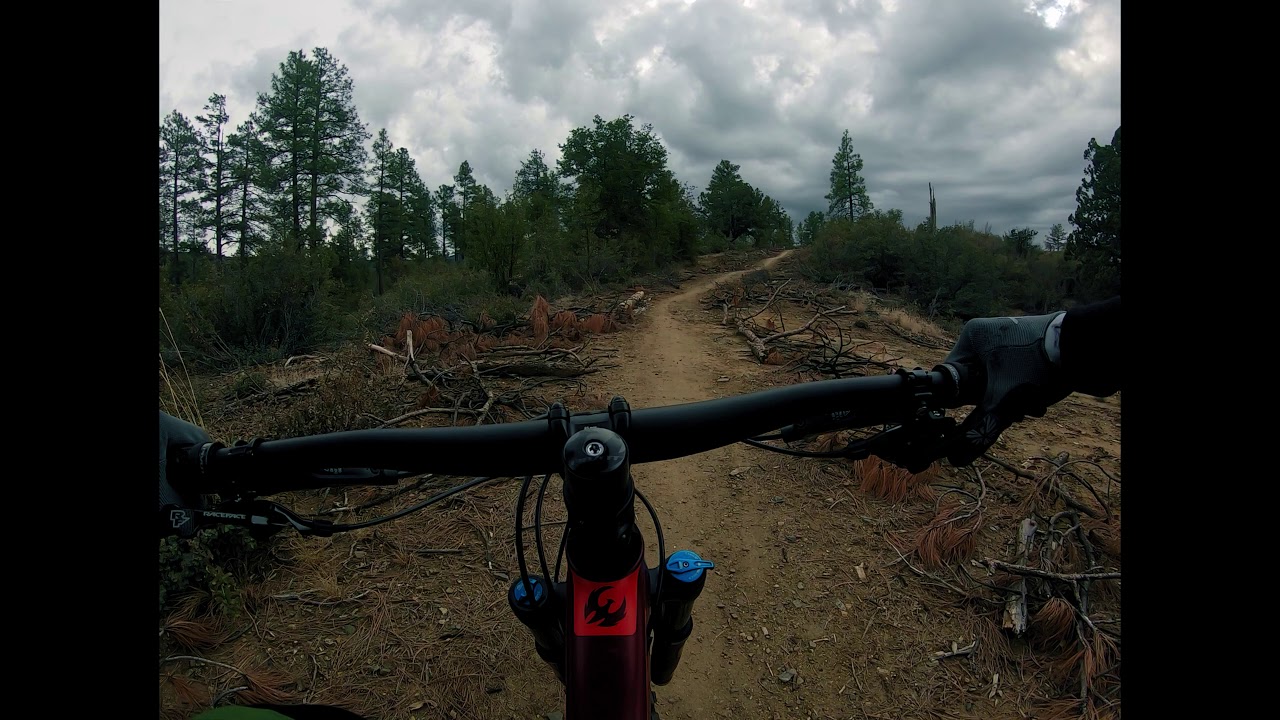 Flowing Singletrack in Prescott Az on the Pivot Trail 429