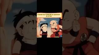 Uno no puede salir tranquilo #dragonballz #fypシ #krillin #gohan #videoviral #parati