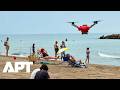 WATCH: French Beach Trials AI Rescue Drone to Help Prevent Drownings | APT