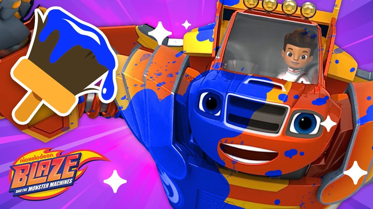 Makeover Machines w/ Robot Blaze! 🤖 #22 | Games for Kids | Blaze and the Monster Machines