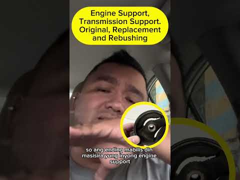 TIPS SA PAG PAPALIT NG ENGINE SUPPORT