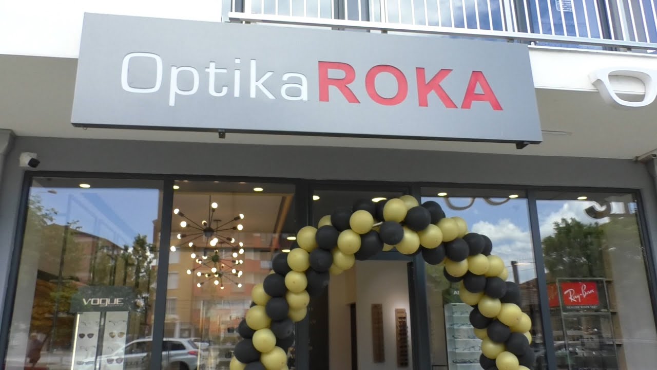 Optika Roka hap pikën e dytë në Gjakovë-Lajme - YouTube