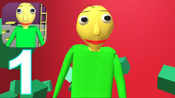 Baldi Basics Tower of Hell Gameplay Walkthrough Part 1 (IOS/Android)
