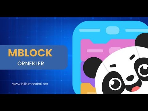 Mblock İşlemler Blokları Örneği