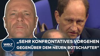 NEUER DEUTSCHER BOTSCHAFTER: Lambsdorff wird mit Vorwürfen der 