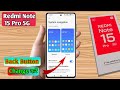 redmi note 15 pro back button settings, redmi note 15 pro side button setting
