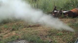 Cavitation steam generator in action - the project is for sale